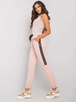 Dusty pink sweatpants with Giulia patch