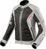 Rev'it! Jacket Torque 2 H2O Ladies Black/Light Grey 46 Textilná bunda