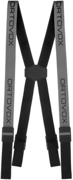 Ortovox Logo Suspenders Grey Blend UNI Pantalons de ski