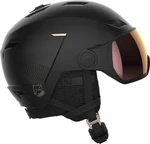 Salomon Icon LT Visor Sigma Black/Pink Gold M (56-59 cm) Casque de ski