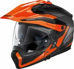 Nolan N70-2 X Stunner N-Com Flat Black Orange/Antracite 2XL Casque