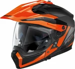 Nolan N70-2 X Stunner N-Com Flat Black Orange/Antracite XS Casca