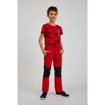 SAM 73 Čierno-červené detské športové nohavice SAM73 Jonathan