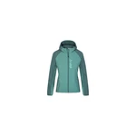 Women's softshell running jacket Kilpi BALANS-W dark green