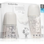 Suavinex Fox Gift Set dárková sada pro miminka Grey