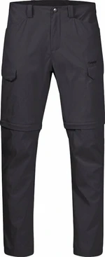 Bergans Utne ZipOff Men Solid Charcoal L Pantaloni outdoor