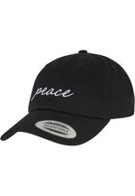 Peace Dad Cap Black