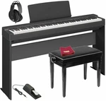 Yamaha P-145B DELUXE SET Cyfrowe stage pianino Black