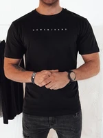 Men's T-shirt with black Dstreet print