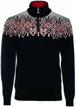 Dale of Norway Winterland Mens Merino Wool Sweater Navy/Off White/Raspberry M Maglione