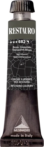 Maimeri Varnish Restauro Vopsea de restaurare Transp Brown 482 20 ml 1 buc