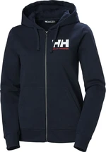 Helly Hansen Women's HH Logo Full Zip Hoodie 2.0 Hanorac cu gluga Navy S