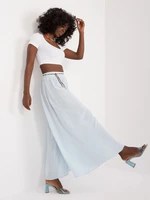 Light blue summer palazzo pants OH BELLA