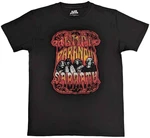 Black Sabbath T-Shirt Paranoid Psych Unisex Black L