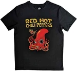 Red Hot Chili Peppers T-Shirt Octopus Unisex Black XL