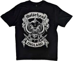 Motörhead Koszulka Crossed Swords England Crest Unisex Black L