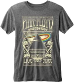 Pink Floyd T-shirt Carnegie Hall Unisex Charcoal Grey S