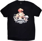 Oasis T-shirt Atomic Collage Unisex Black XL