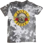 Guns N' Roses Ing Classic Logo Unisex Dip-Dye on White L