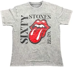 The Rolling Stones Maglietta Sixty Vertical Unisex Grey M