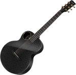 Enya Music X4 Pro Mini Acoustic Plus Black Jumbo Elektro-Akustikgitarren