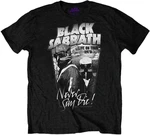 Black Sabbath Tricou Never Say Die Unisex Black M