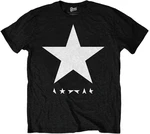 David Bowie Tricou Blackstar (White Star on Black) Unisex Black S