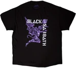 Black Sabbath Tričko Retro Henry Unisex Black L