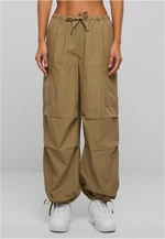 Women's Cargo Parashute Pants - Khaki