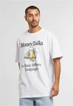 Men's T-shirt Money Talks Oversize white