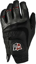 Wilson Staff Grip Plus Golf Black Lewa ręka M Rękawiczki męskie