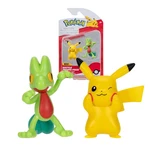 Jazwares Pokémon akčné figúrky Pikachu a Treecko - 5 cm