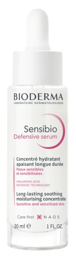 BIODERMA Sensibio Defensive sérum, zklidňující koncentrované sérum na zjemnění vrásek pro citlivou pleť 30 ml