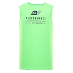 Men's quick-drying tank top ALPINE PRO MIXED neon green gecko