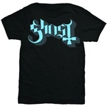 Ghost Camiseta de manga corta Blue/Grey Keyline Logo Unisex Black L