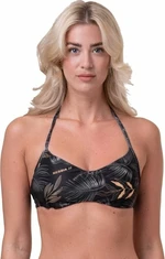 Nebbia Earth Powered Bikini Top Volcanic Black S Costume Baie Femei