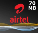 Airtel 70 MB Data Mobile Top-up UG