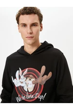 Koton Looney Tunes Hooded Sweatshirt Licensed Printed