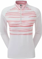 Footjoy Half-Zip Jersey Watercolour White XS Bluza Dresowa