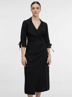 Orsay Black Women's Wrap Dress - Women's