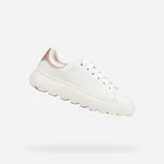 White women's sneakers Geox Spherica Ec4.1 - Women's