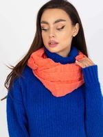 Women's coral scarf made of viscose