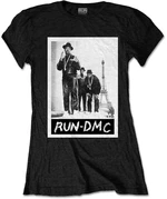 Run DMC Tričko Paris Photo Womens Black M