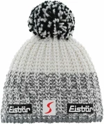 Eisbär Refocus Pompon SP Beanie Grey/White/Black UNI Lyžařská čepice