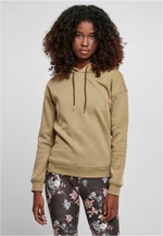 Women's khaki hooded