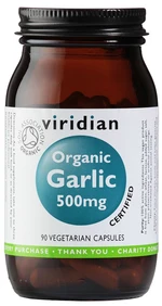 VIRIDIAN Organic Garlic 500mg, 90 kapsúl