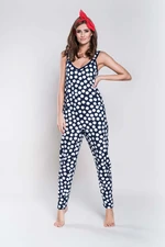 Mirabella women's jumpsuit with wide straps, long trousers - print