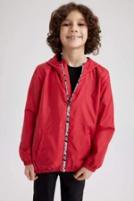 DEFACTO Boys Water Repellent Hooded Raincoat