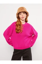 LC Waikiki Crew Neck Long Sleeved Women's Knitwear Sweater