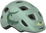 MET Hooray Teal Crocodile/Matt S (52-55 cm) Casco de bicicleta para niños